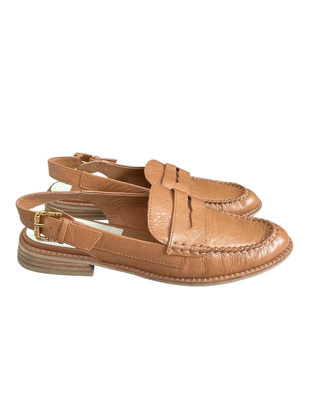 Dolce Vita Hardi Tailored Slingback Loafers Shoes Women’s Size 10 Leather